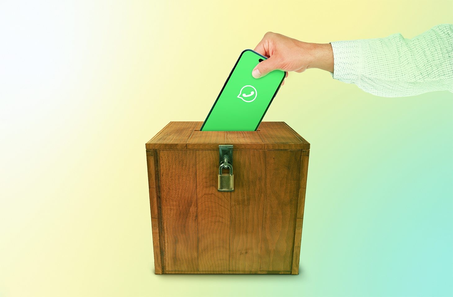 فیشینگ واتساپی با ترفند رأیگیری جعلی